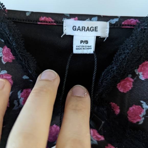 Garage Rose Satin Dress - Picture 7 of 8